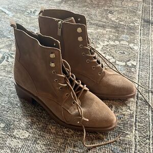 Sole society suede ankle boots